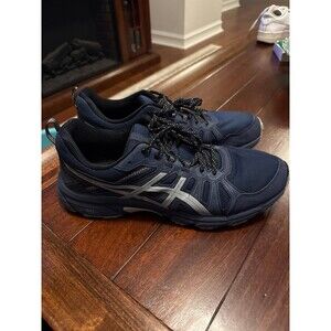 Asics GEL-Venture 7 trail running shoes in navy blue Size 13